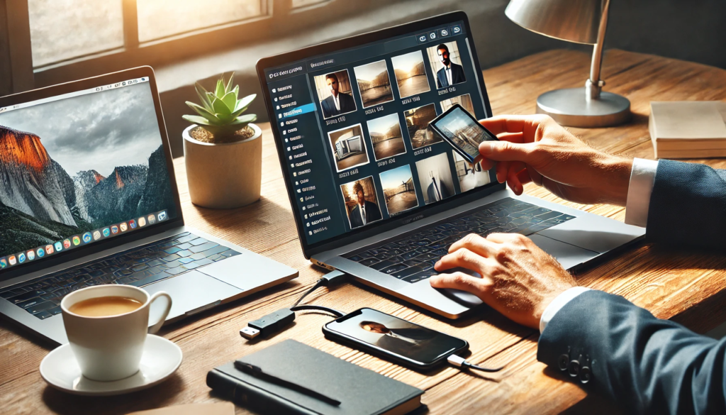 Cara memindahkan foto