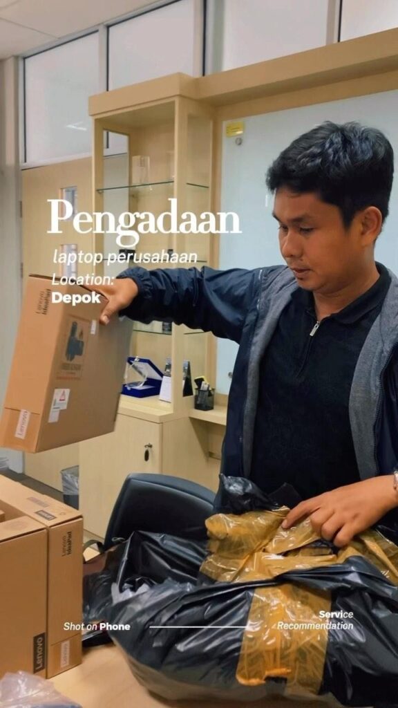 Pengadaan Laptop Perusahaan
